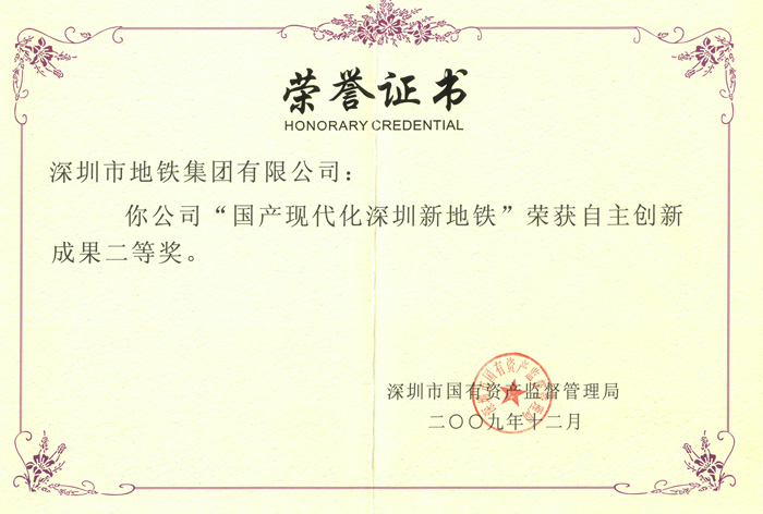 荣誉证书（四）