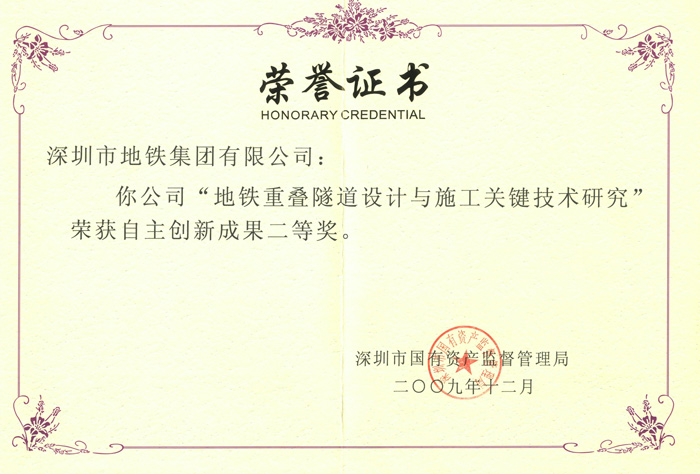 荣誉证书（五）